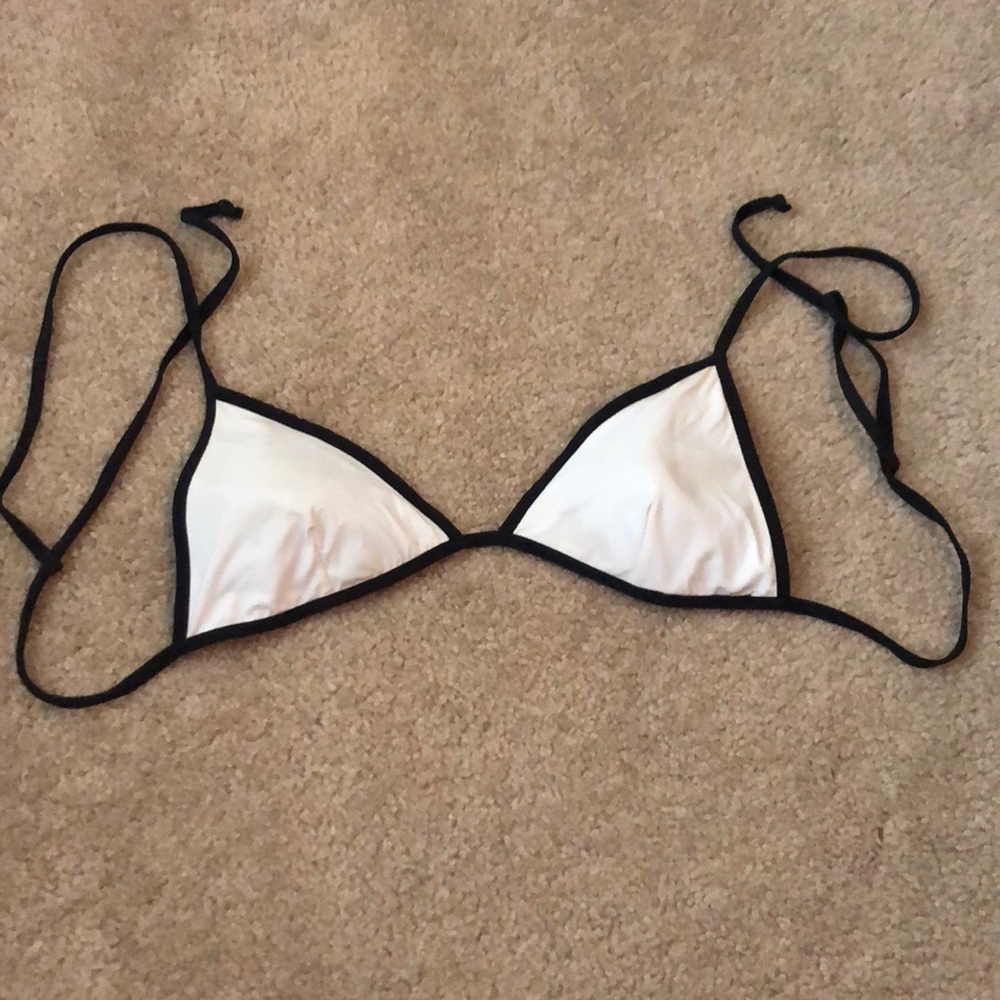 White Bikini Top